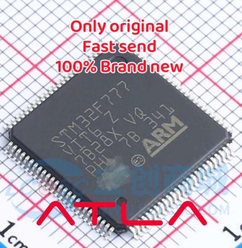 

Микроконтроллер STM32F777VIT6 IC 32 бит 2 Мб FLASH 100LQFP