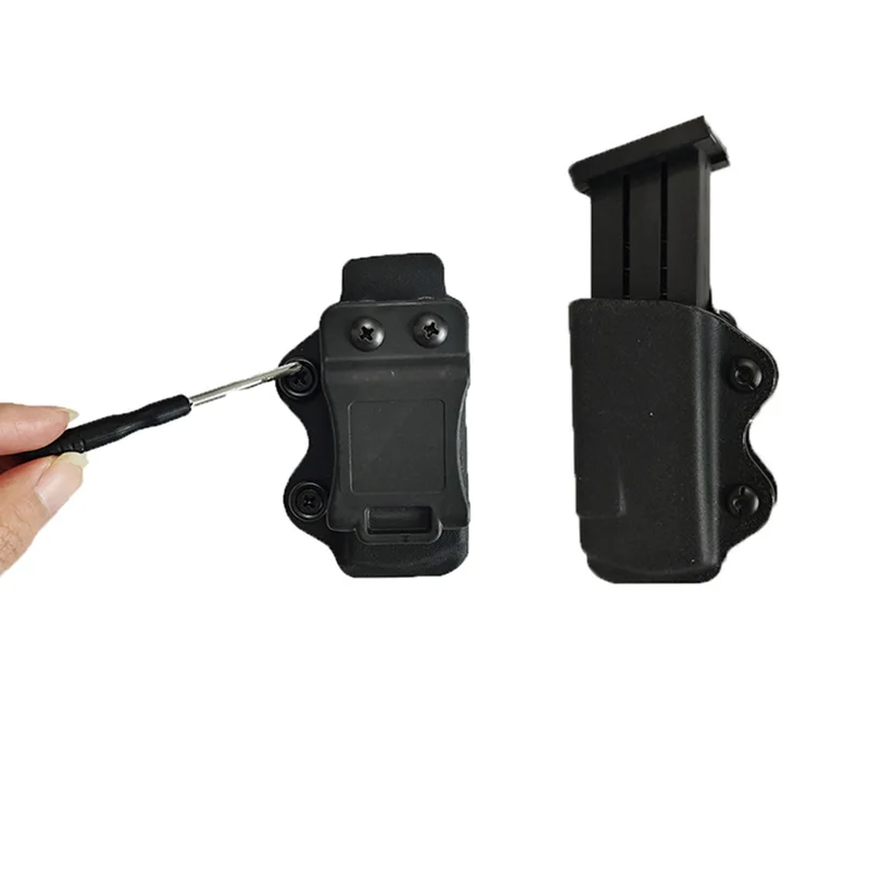 

IWB/OWB Gun Holster Single Magazine Case Mag Pouch Fits Glock 17 19 26/23/27/31/32/33 M9 P226 USP 92F Single IWB Magazine Pouch