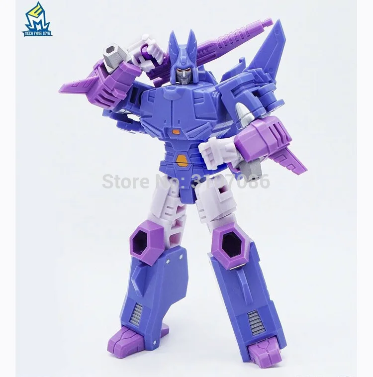 Kids Toy Pocket Size MFT Space Fighter G1 Decepticons Cyclonus 5" Action Figure 