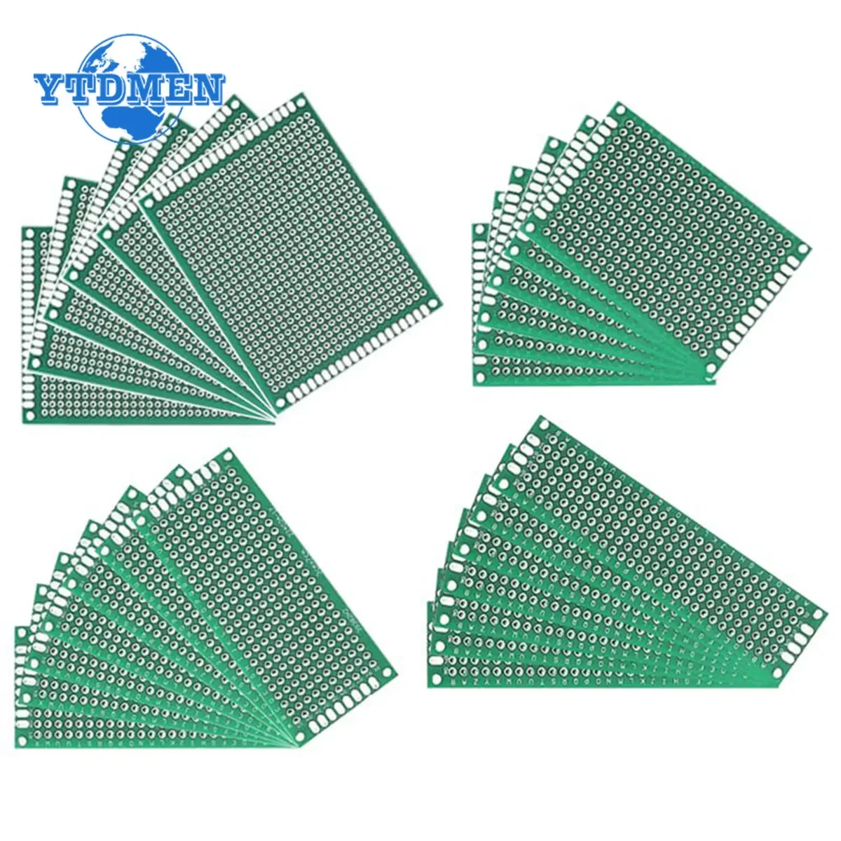 20pcs/lot PCB Board 5x7cm 4x6cm 3xcm 2x8cm Single Side Prototype PCB Printed Circuit Board Universal Plate DIY Electronic Kit 10pcs 4x6cm double side pcb board prototype universal circuit board experimental development plate diy electronic kit soldering