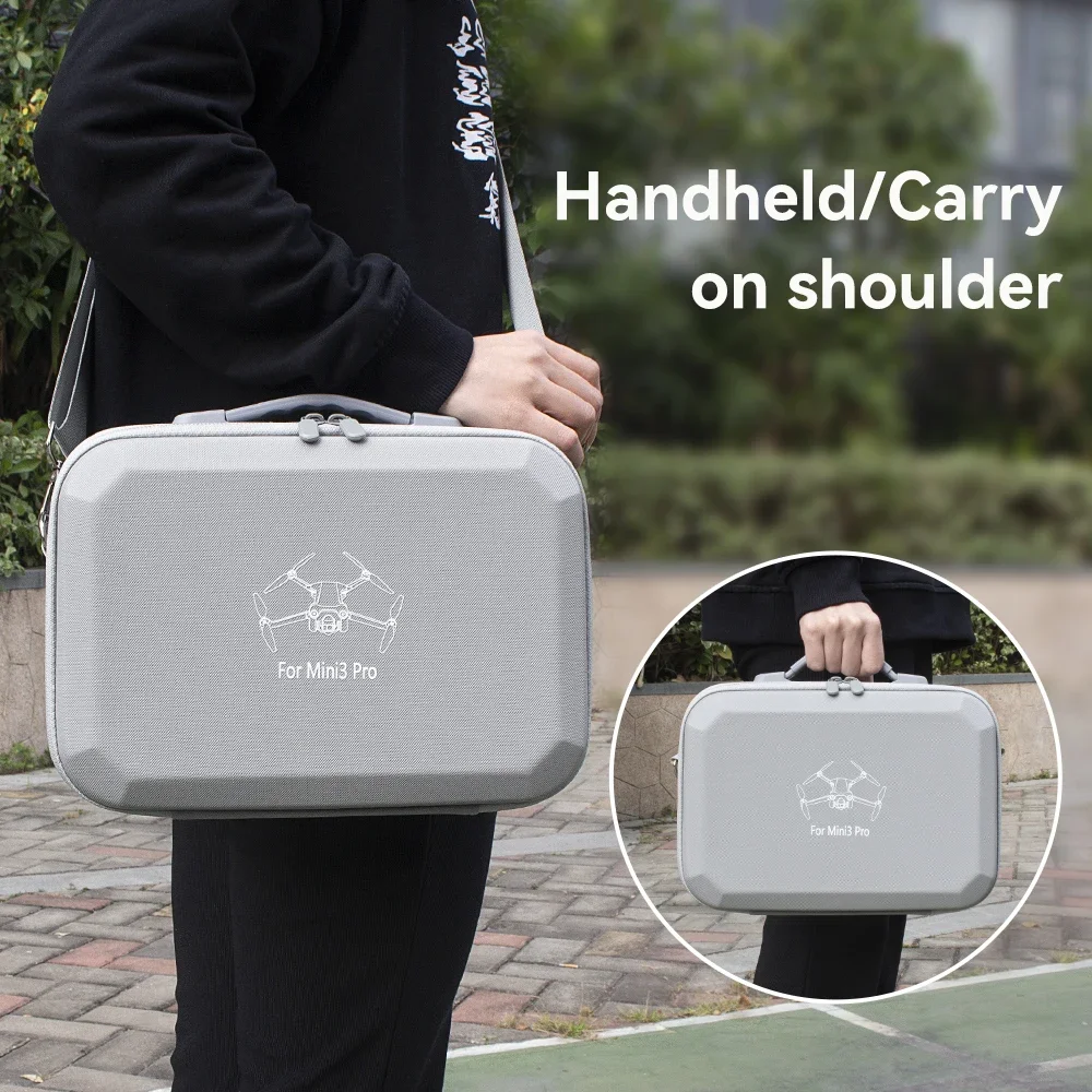 For DJI Mini 3 Pro Storage Bag Portable Waterproof Carrying Case