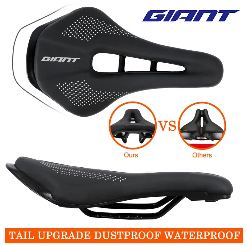 Bicycle Saddle For Men Women Giant Bicycle MTB Road Bike MTB Short Nose Bicycle Seat PU Leath