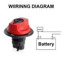 50A 100A 200A 300A For Car Motorcycle Truck Boat Car Battery Switch 32V DC Disconnecter Power Isolator Cut Off Rally Switch Kit - Image 3
