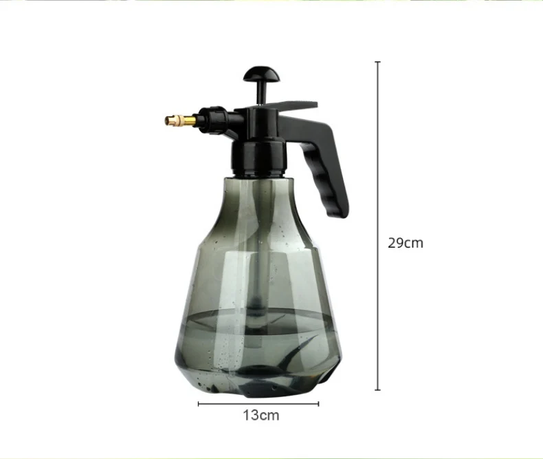 Flower Watering Pot with Column Pattern Air Pressure Spray Nozzle Spray Bottle Sprayer Planting Garden Watering Irrigation