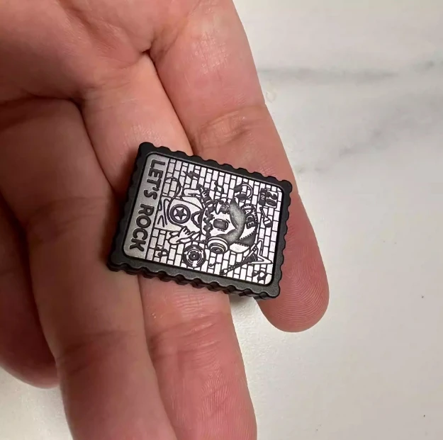 

Оригинальный штамп EDC ACEdc, титановый матовый черный материал из нержавеющей стали, декомпрессионные игрушки