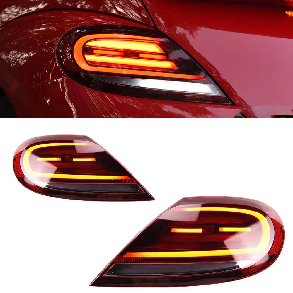 

Car Lights For Beetle 2013-2020 LED Auto Taillight Assembly Rear Lamp Animation Dynamic Highlight Backlight Tools Accessories