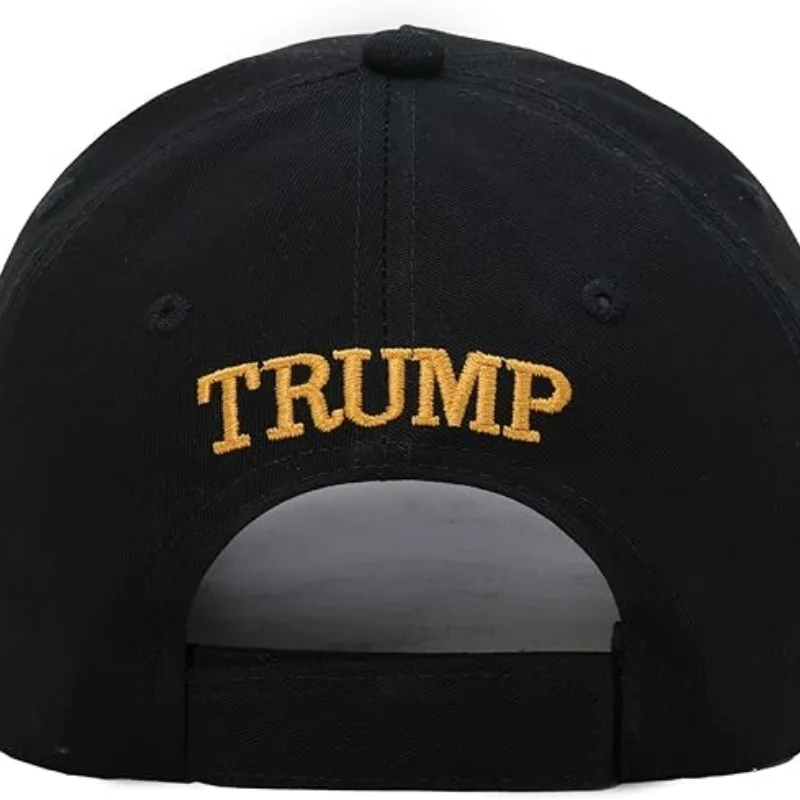 Donald  45-47 Never Surrender MAGA Hat Make America Great Again Slogan with USA Flag Adjustable Baseball Cap Black 3