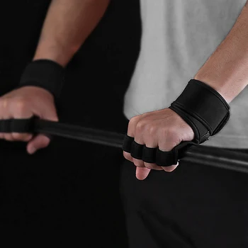 Weight Lifting Training Gloves with Wrist Support Workout Gloves Adjustable Neoprene Gym Gloves Non Slip for Men Women 1