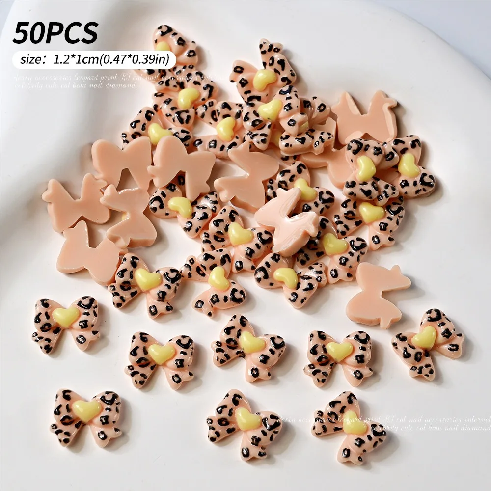 50Pcs/Bag Cartoon Nail Accessories Hand-painted Resin Kuromi Pochacco Hallo Kitty Cinnamon Fruit Melody Accessories