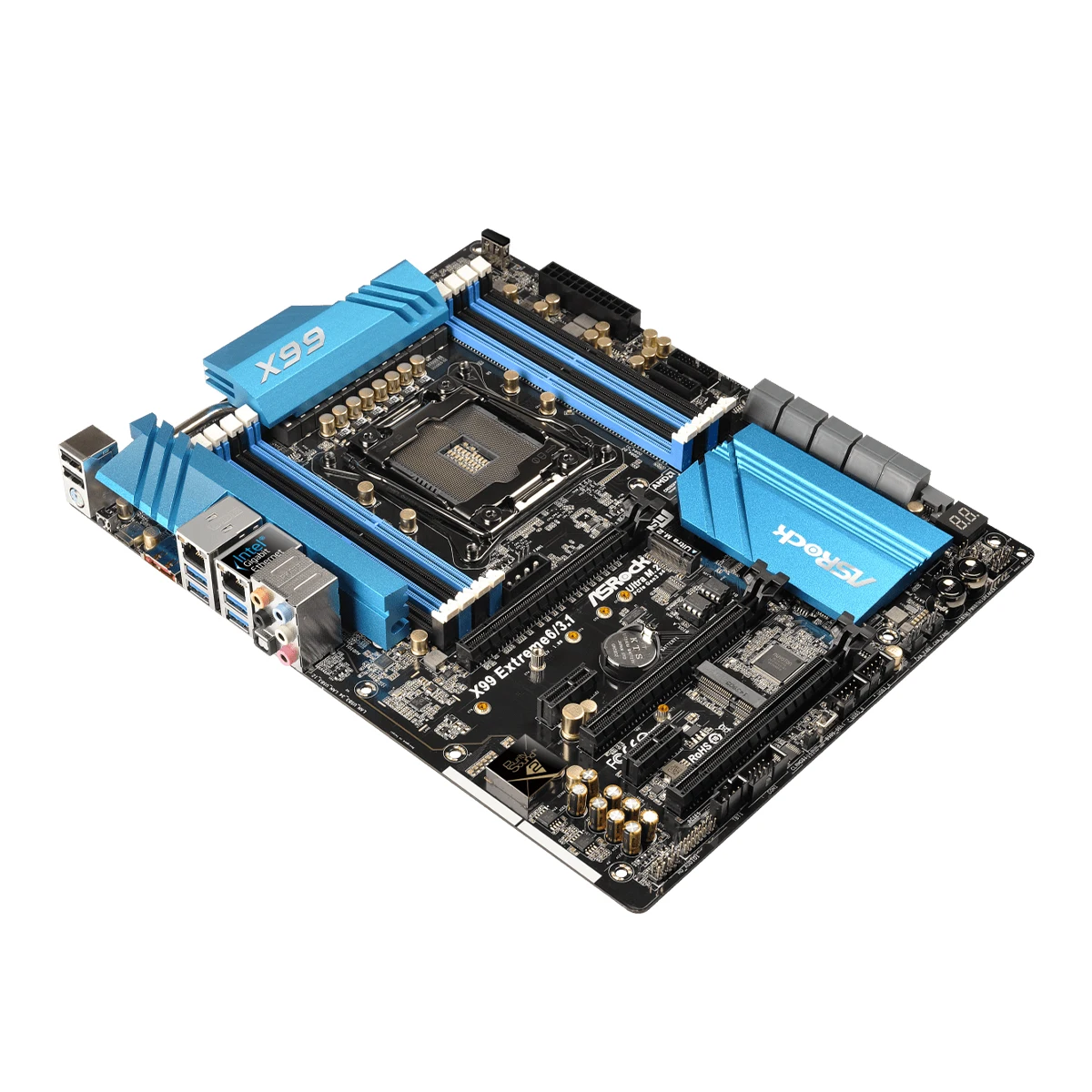 ASRock X99 Extreme6/3.1 마더보드 지원 i7-6800K 6900K E5-4669 2695 2690 2629 2683 2609 1680 CPU 8xDDR4 2400MHz M.2 ATX