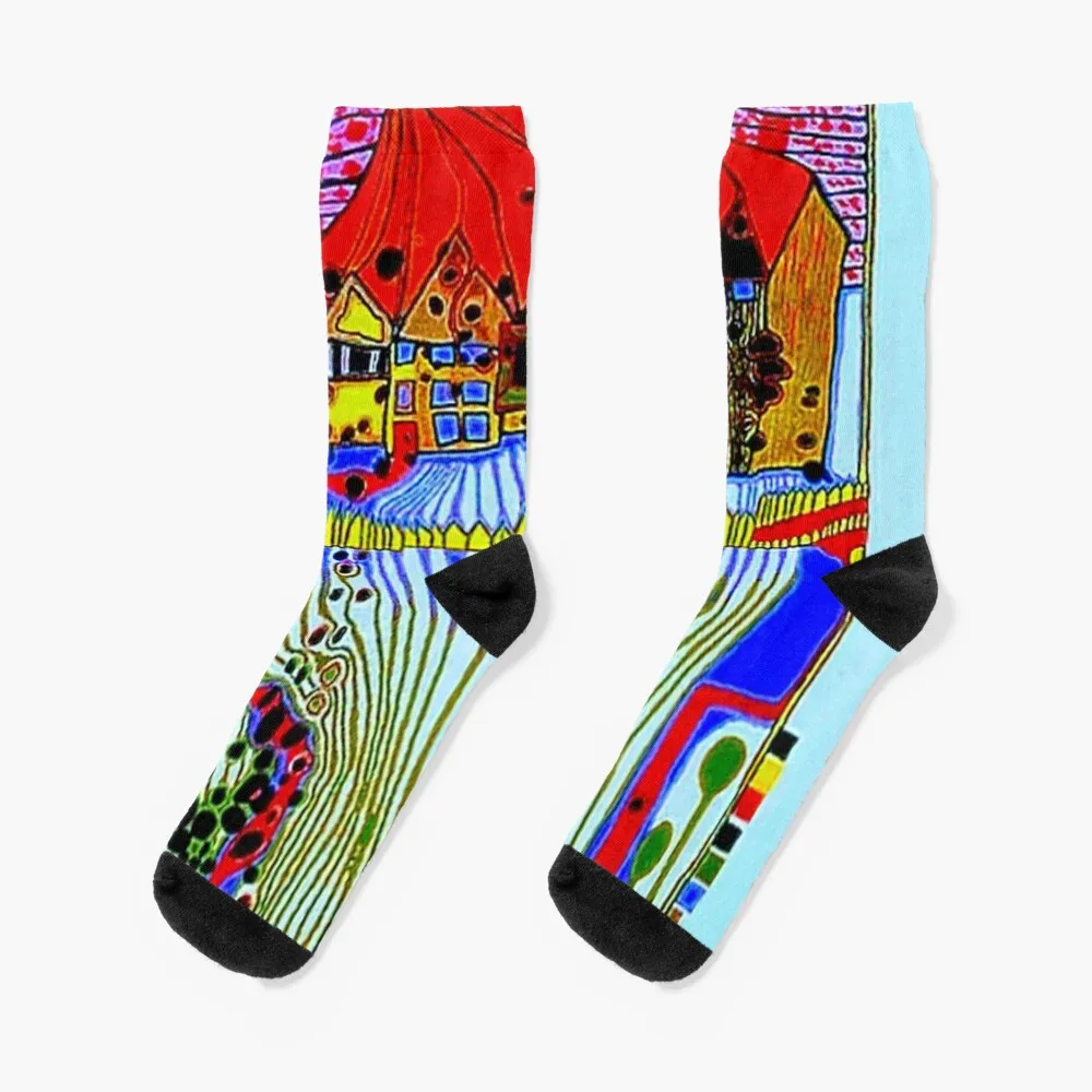 

DoNotWaitHouses neon Socks FASHION bright garter golf shoes Boy Socks Women's