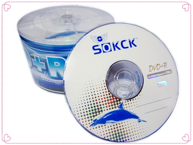 Disque DVD vierge, 4.7 Go, KCK DVD + R, 1-16X, 50 pièces/lot, vente en gros  - AliExpress