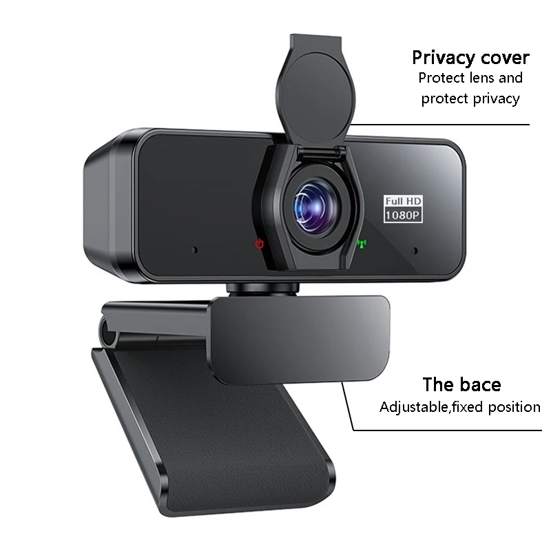 4K Webcams 2K Mini Camera 1080P Full HD Webcam Microphone 30FPS USB Web Cam Auto Focus PC Laptop Video Shooting Camera