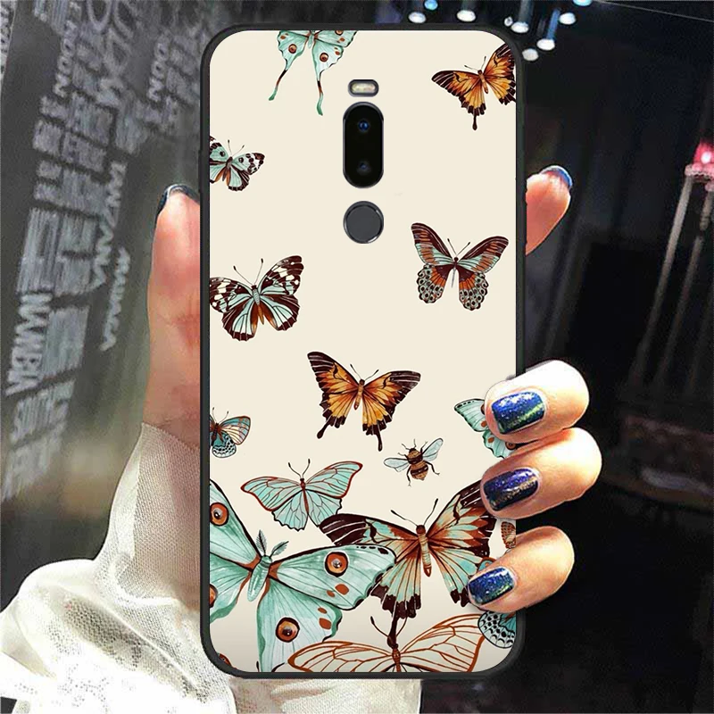 meizu phone case with stones black For Meizu Note 8 Case Cases For Meizu M8 Lite Note8 M8 Note Cover Phone Covers Bumpers Psychedelic Trippy Art best meizu phone cases Cases For Meizu