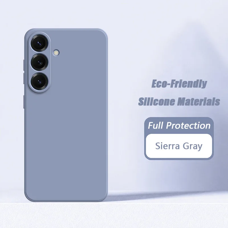 Slim Upgraded Liquid Silicone Soft Case Cover