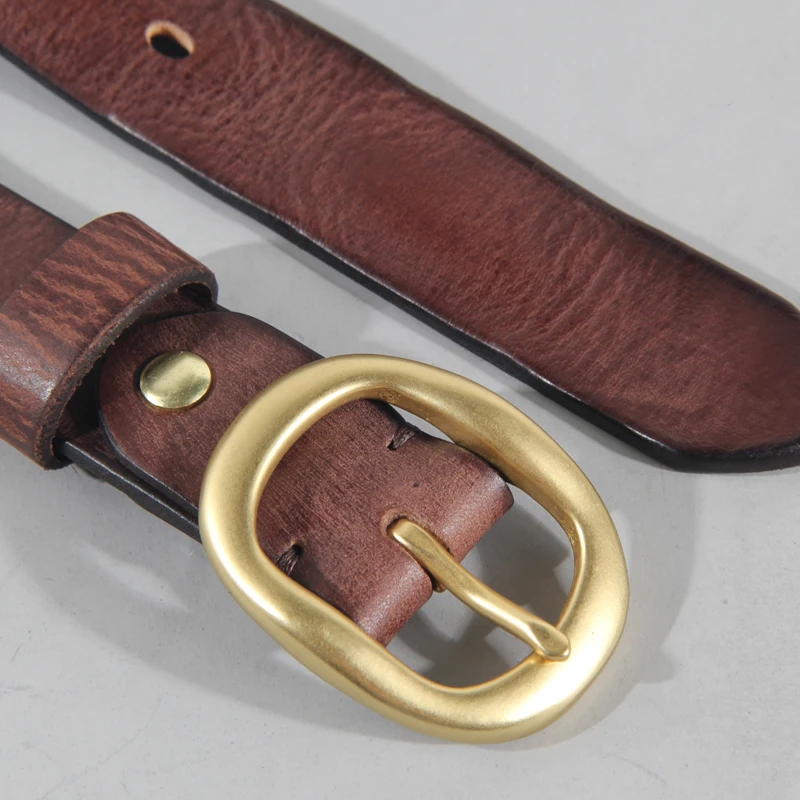 Handmade Luxury Vintage Casual Pure Copper Pin Buckle  display picture 3
