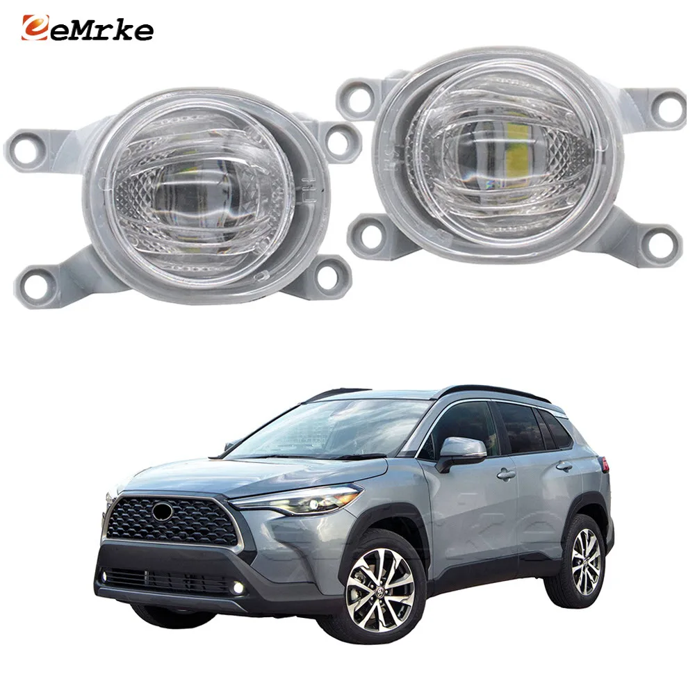 Kit De Luces Antiniebla LED Para Toyota Corolla Cross 2023 - Con Interruptor Y Cableado