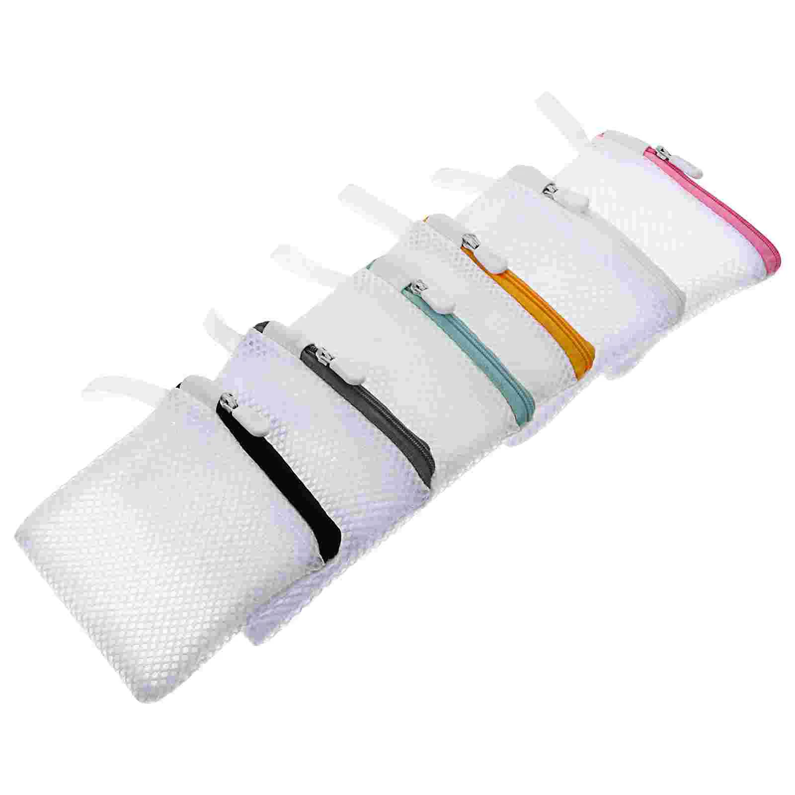 

Foldable Portable Zipper Closure Portable Mini Mesh Bags Storage Bags Washing Bags Laundry Bag Set