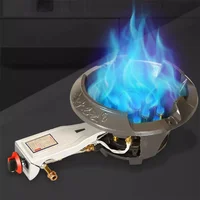 Low-pressure Fierce Fire Stove Commercial Gas Stove with Flameout Protection Hotel Energy-saving Gas Cooktop Liquefied Gas Range 1