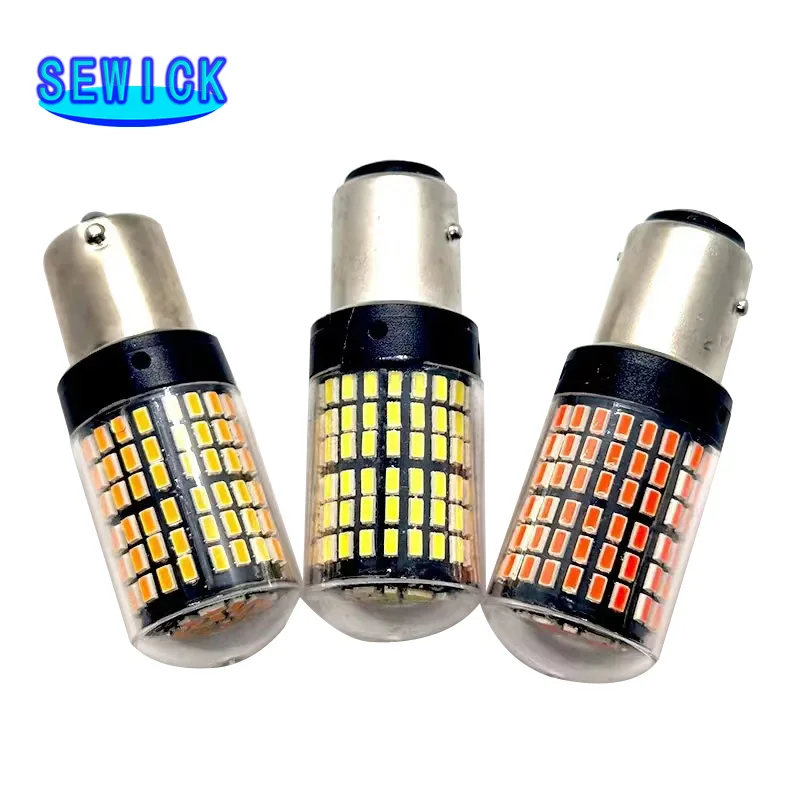  õ LED , 3014 144smd CanBus S25 1156 BA15S P21W LED , T20 LED 7440 W21W W21/5W, 20 