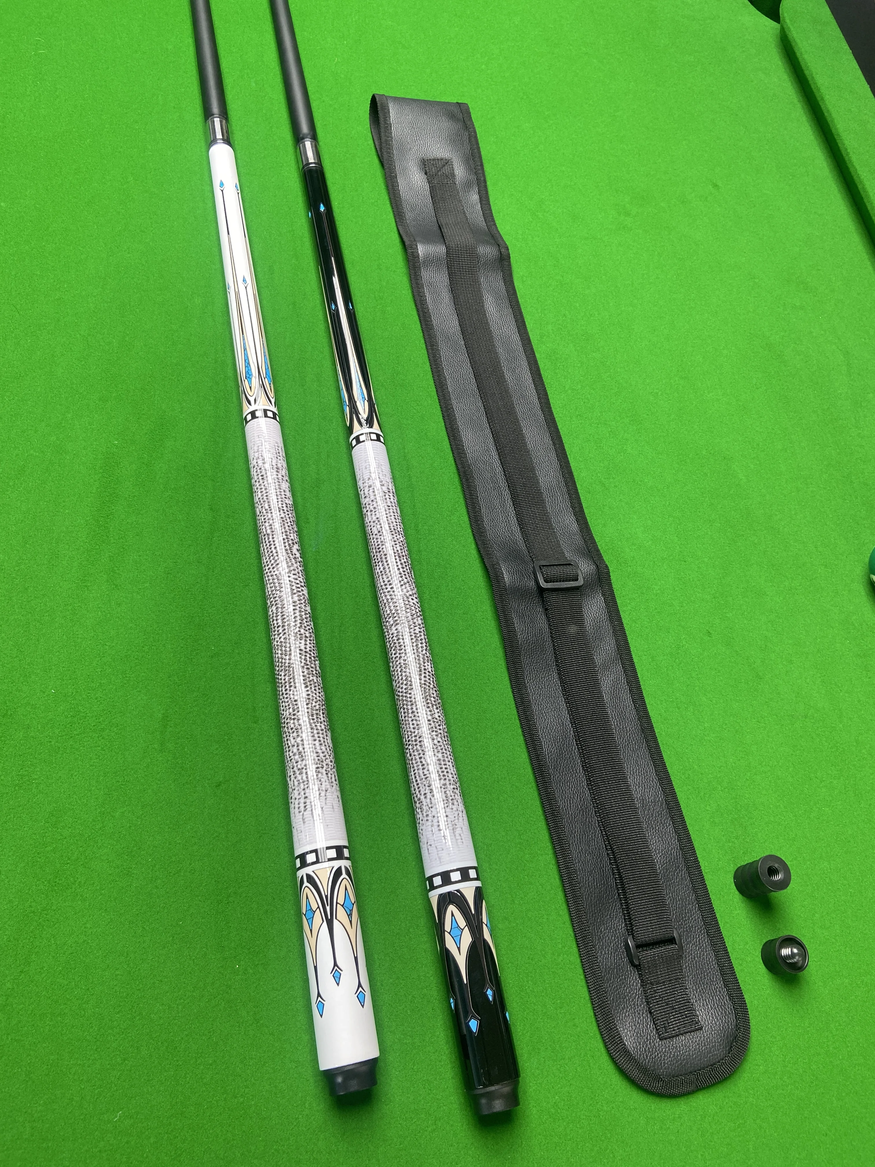 ハイテクカーボンビリヤードキューヘッド直径12.5mm