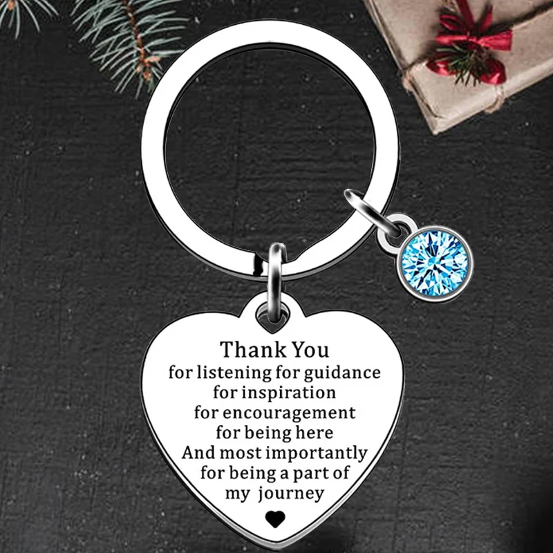 Cute Employee Appreciation Gifts Keychain Thank You Coworker Gift Key
