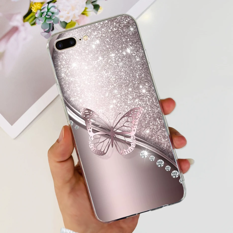 Cute Fashion Painted Slim Phone Case - Soft Protective Back Cover Bumper