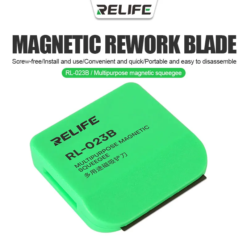 RELIFE RL-023B magnetický přepracovat čepel víceúčelový magnetický stěrka pro shoveling stříhání různý operace tablet telefon spravit