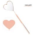 Heart rose gold