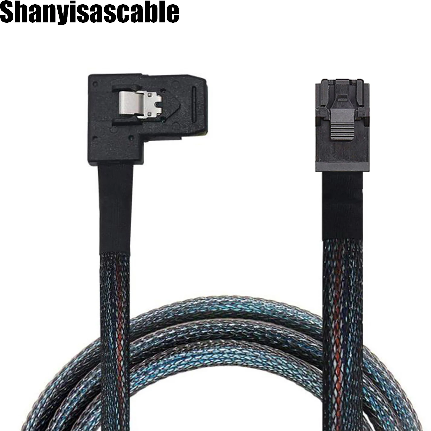 0.5M Mini SAS HD SFF-8643 36P male to SAS 36P SFF-8087 Right angle For server cable
