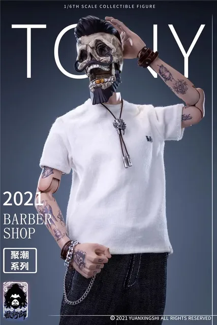 猿行師 jc001 Barber Tony 理容師 トニー 1/6 フィギュア 猿行師 jc001 Barber Tony 理容師 トニー – ブラザーズホビー