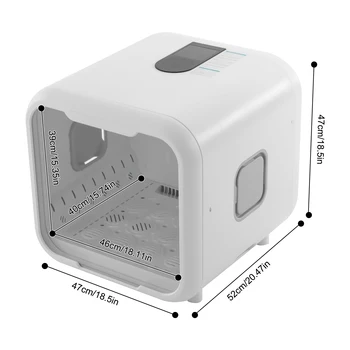 Fully Automatic Intelligent Pet Drying Box, Portable Cat and Dog Small Drying Box, Drying Machine, Pet Cleaning Supplies 5