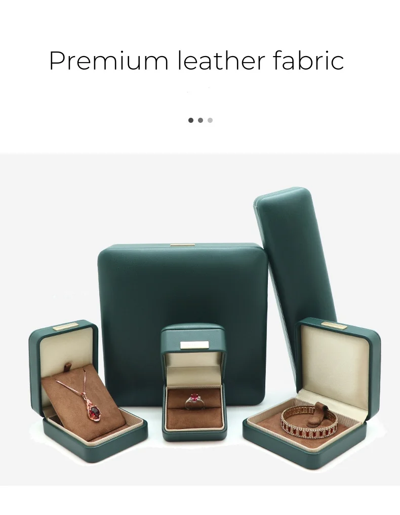PU Leather Luxury Jewelry Gift Box Jewelry Boxes for Ring Earrings Necklace Pendant Bracelet Box Jewelry Storage Box Gift Box