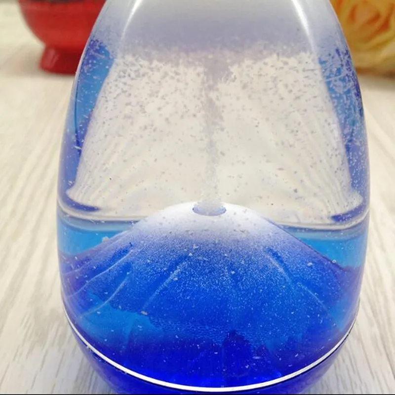 Movement Liquid Hourglass Creative Volcano Oil Sandglass Home Decor Craft Glass Ornaments Sand Timer Christmas Valentine Gifts sand timer liquid hourglass timer