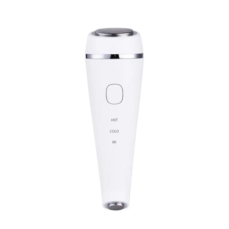 

Facial Massager Hot & Cold Face Massaging Electric Beauty Tool Handheld Vibration Skin Rejuvenating Relaxation Device For
