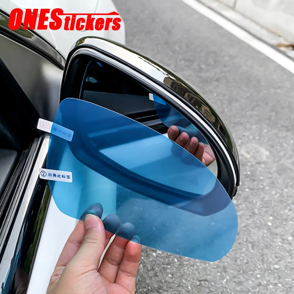 Для Mercedes Benz C S Class W206 W223 2021 2022 + автомобильные аксессуары для зеркала заднего вида непромокаемая противотуманная Водонепроницаемая защитная пленка