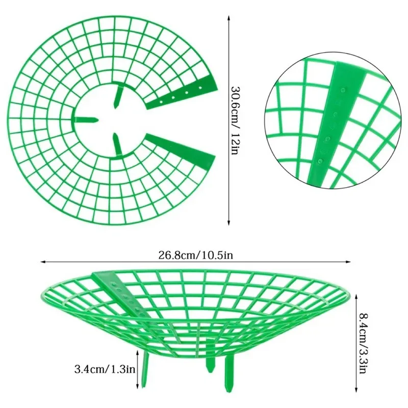 5/10Pcs Strawberry Plant Supports with 3 Sturdy Legs Strawberry Growing Racks Protector Frame Holder Cage From Mold Rot Dirt