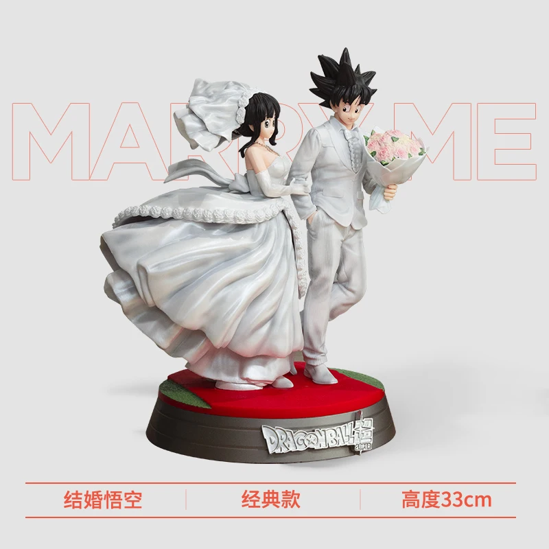 ドラゴンボールのアクションフィギュア,結婚式の装飾,人形,置物