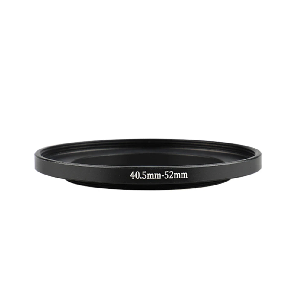 

Aluminum Black Step Up Filter Ring 40.5mm-52mm 40.5-52mm 40.5 to 52 Adapter Lens Adapter for Canon Nikon Sony DSLR Camera Lens