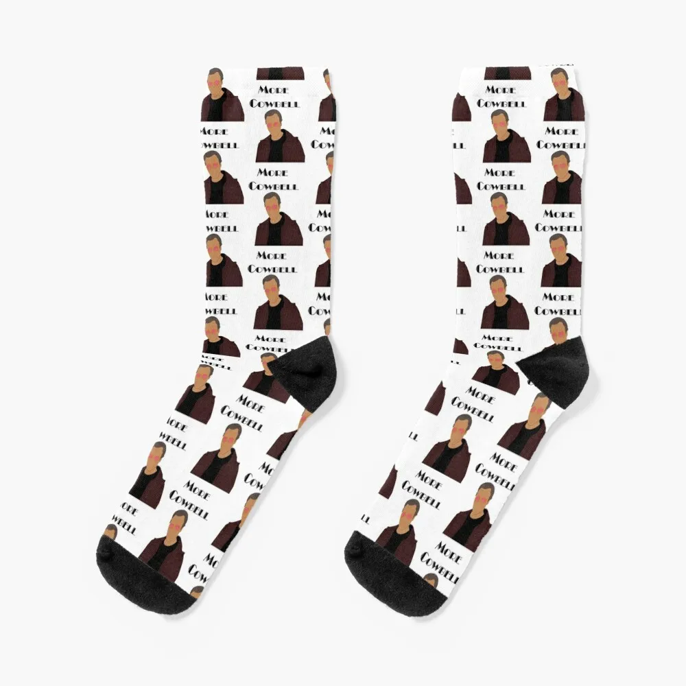 

SNL Christopher Walken More Cowbell Sketch Socks floor cartoon sport Socks Women Men's