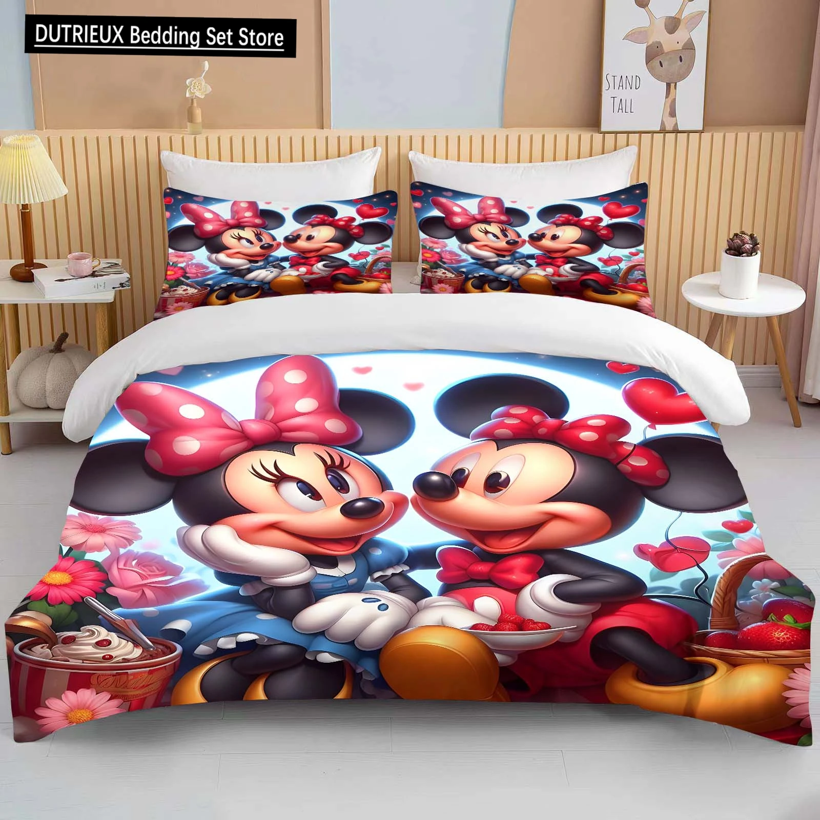 Mickey Minnie Bedding Set 5
