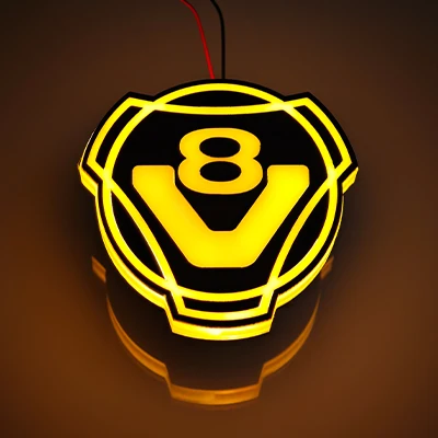 1pcs Yellow V