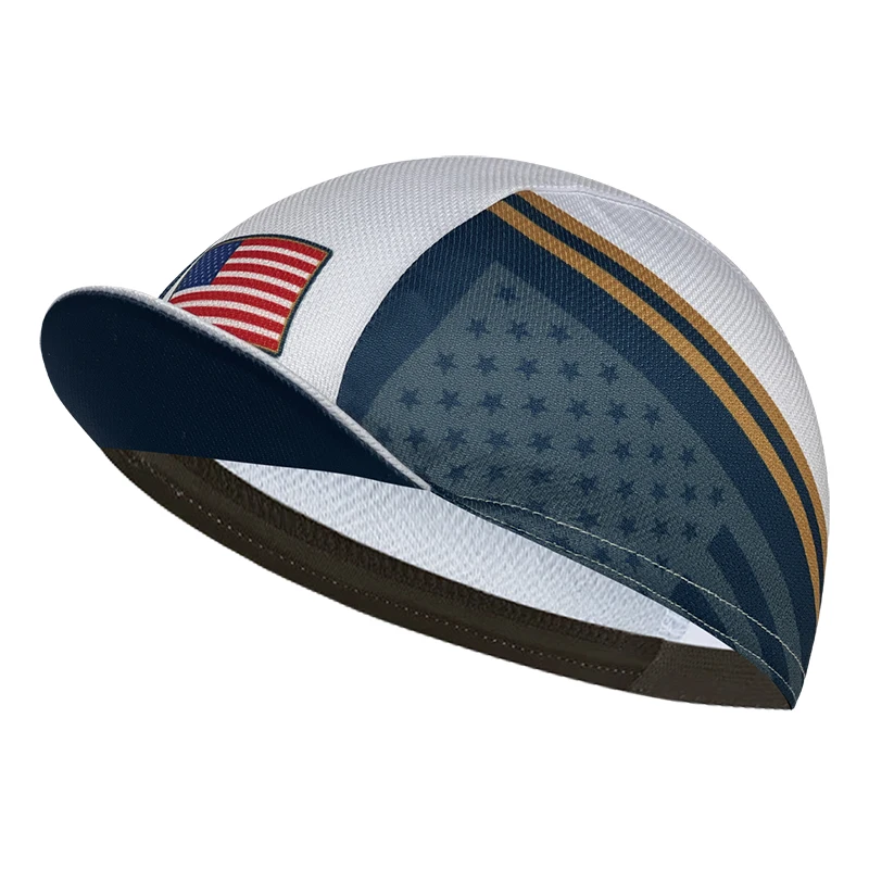New Summer Sweat Absorbing Riding Cap, Classic Riding Cap, National Flag, Polyester Sweat Absorbing, Neutral, Popular 3