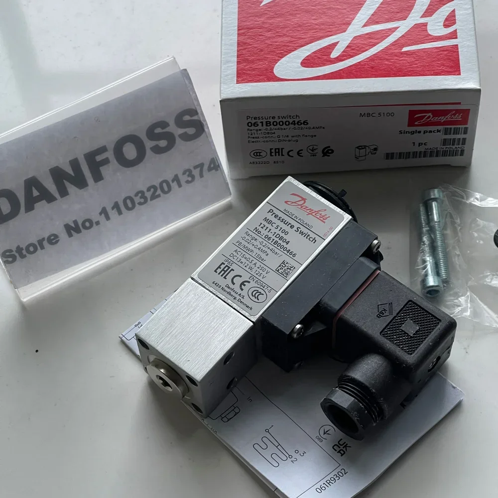 Original Danfoss MBC5100 061B000466 Pressure Transmitter