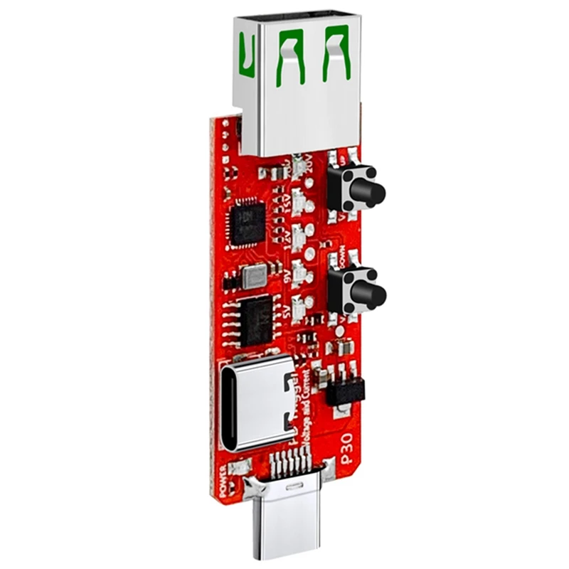 

2X Type-C USB-C PD2.0 PD3.0 Быстрая зарядка триггер опрос-детектор USB-PD блок питания для ноутбука модуль платы изменения