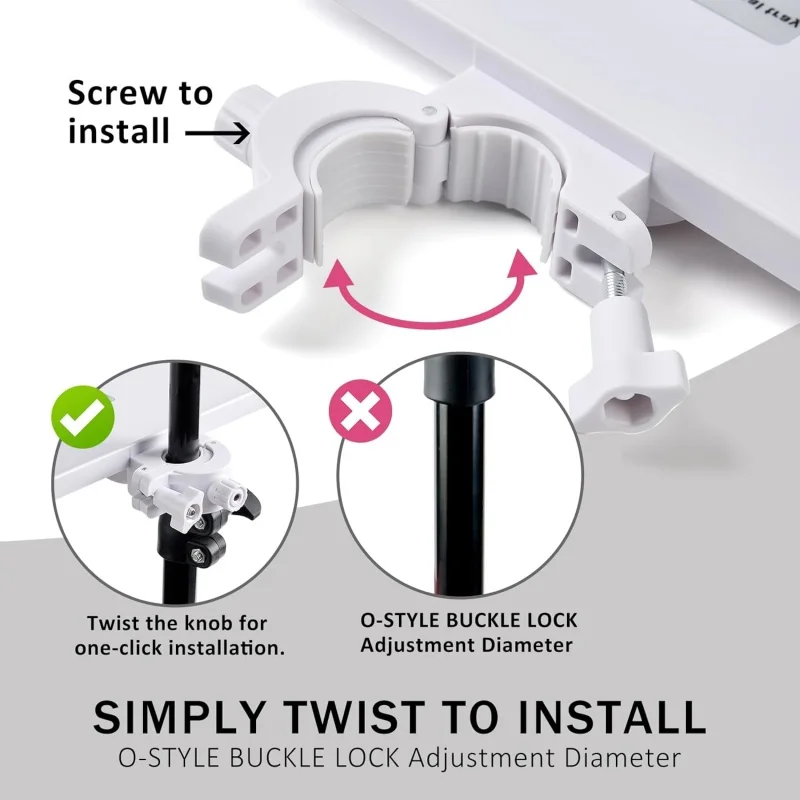 Wimpern Tablett Halter Einstellbare Kunststoff Ätherisches Organizer Fach Für Wimpern Verlängerung Werkzeug Organizer Wimpern Zubehör Make-Up-Tool – Detail 9