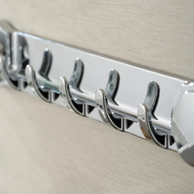Strong suction cup hook Multifunctional towel hanging rod without punching in the bathroom Row storage hook