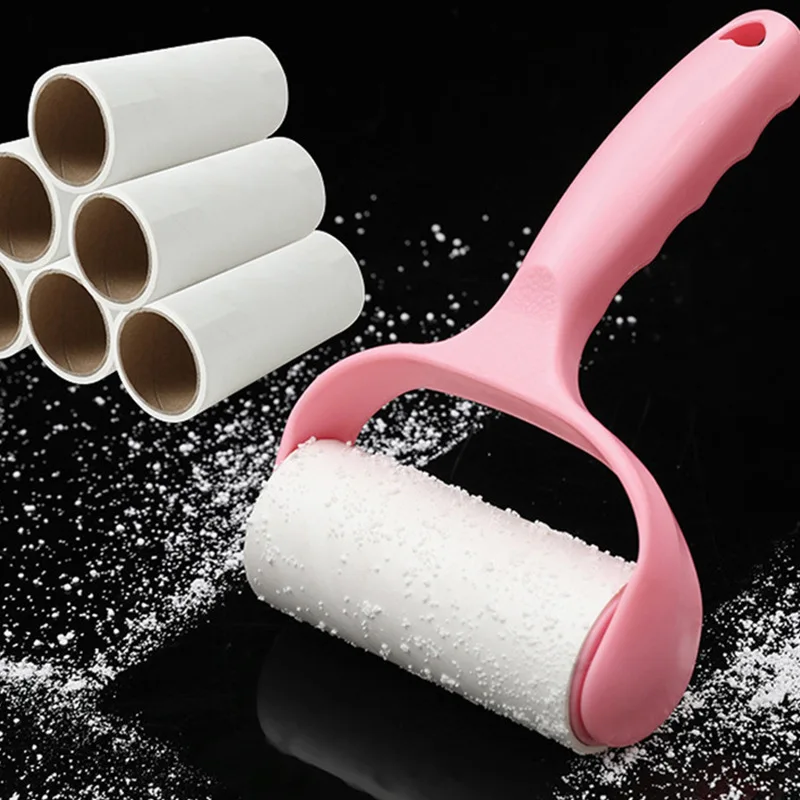 Washable Lint Roller Sticky Brush Dust Hair Remove Hair Remover Brush