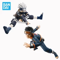 Banpresto-NarAAShippuden Uchiha Obito Hatake Kakashi PVC Action Figure, Anime Figurine, Modèle Jouets à Collectionner, Original, 120mm 1