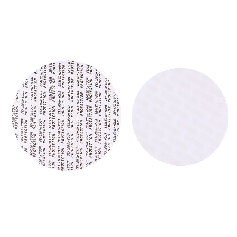 200Pcs Selbst-adhesive Schaum Druck Empfindliche Dichtung Kappe Futter Manipulationssicheren Dichtungen Liner Für Kosmetische Jar Flasche Topf 20mm-82mm – Detail 11